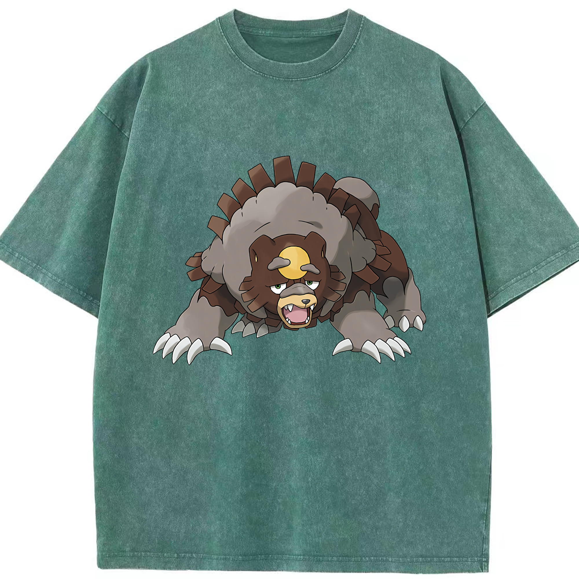 （画像用） ポケットモンスター Pokémon 綿100% ヴィンテージ風 半袖Tシャツ（フロントプリント）